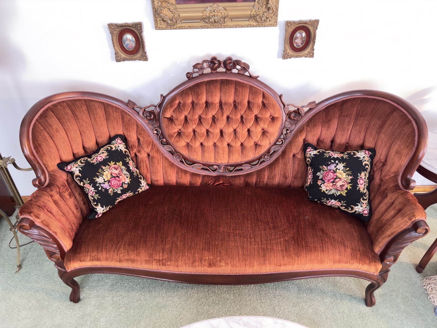red couch